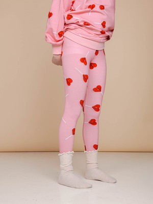 Lollipop Love Sweater Dress en Legging set Kids from SNURK