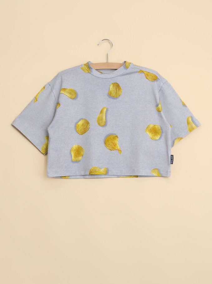 Chips Cropped T-Shirt Kids from SNURK