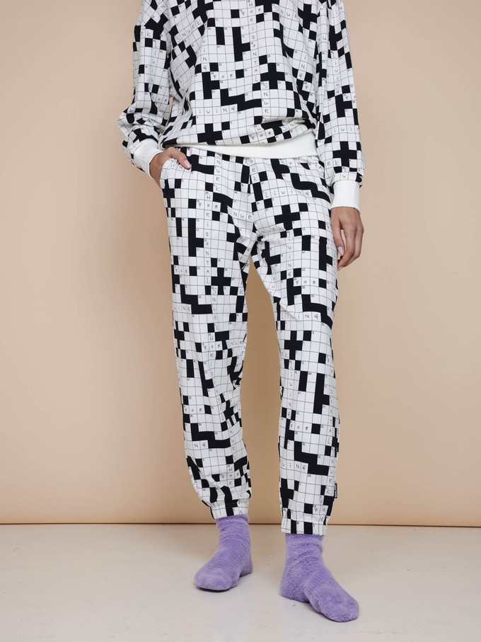 Crossword Sweater en Broek set Unisex from SNURK