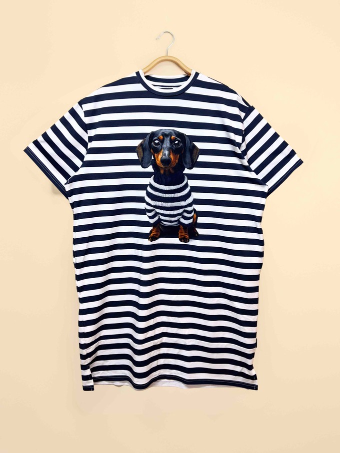 Pierre Relaxed Tee Dress Dames from SNURK