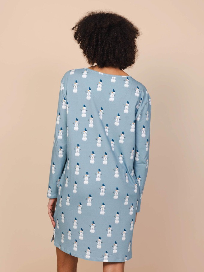Mr Snowman Long Sleeve Dress Dames from SNURK