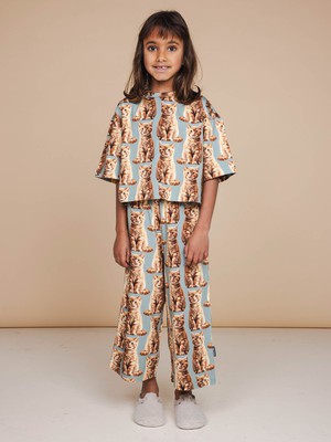 Bowie Cropped T-shirt en Wijde broek set Kids from SNURK