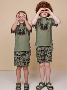 Binoculars T-shirt en Shorts set Kids via SNURK