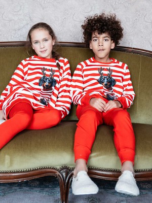 Pierre Xmas Sweater en Broek set Kids from SNURK