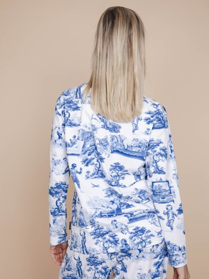 Toile De Modern Joy Long Sleeve T-shirt en Wijde broek set Dames from SNURK