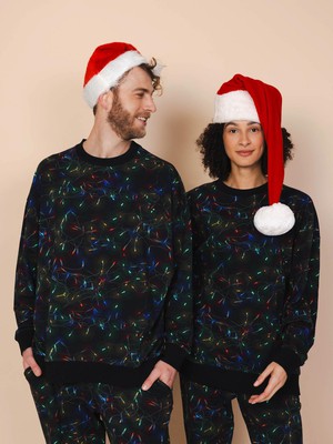 Xmas Lights Sweater Unisex from SNURK