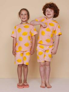 Lemon T-shirt en Shorts set Kids via SNURK