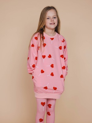 Lollipop Love Sweater Dress en Legging set Kids from SNURK