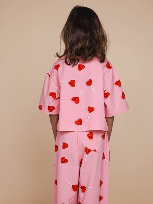 Lollipop Love Cropped T-Shirt Kids from SNURK