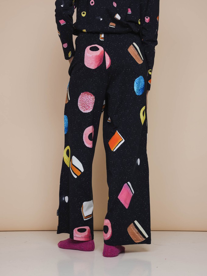 Drop It Long Sleeve T-shirt en Wijde broek set Dames from SNURK