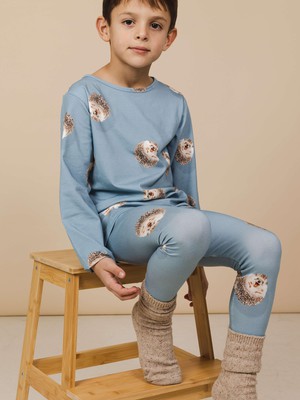 Hedgy Blue Legging Kinderen from SNURK