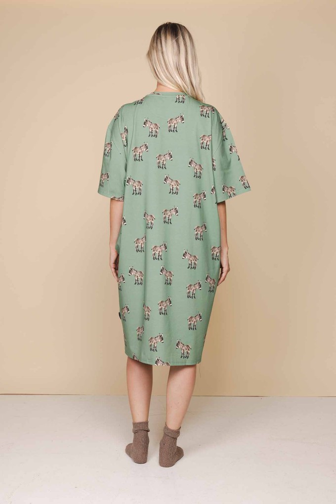 Donkeys Relaxed Tee Dress Dames from SNURK