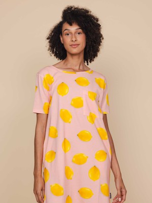 Lemon T-shirt Dress Dames from SNURK