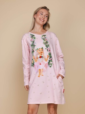 Droomvlucht Long Sleeve Dress Dames from SNURK