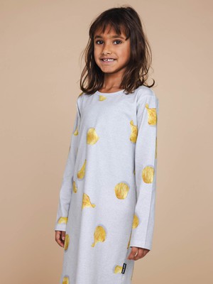 Chips Long Sleeve Dress Kids from SNURK