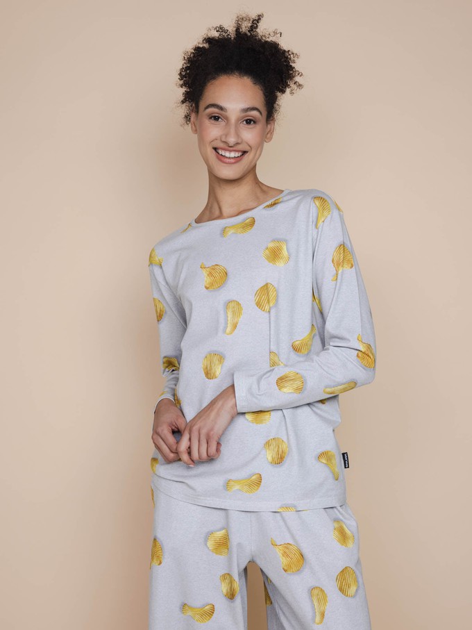 Chips Long Sleeve T-shirt Dames from SNURK