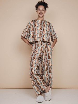 Bowie Cropped T-shirt Dames from SNURK
