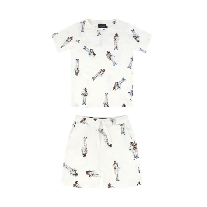 Astronaut T-shirt en Korte broek set Kinderen from SNURK