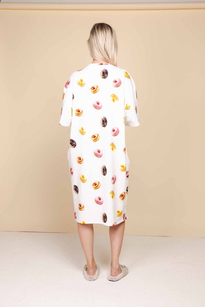 Donuts Relaxed Tee Dress Dames from SNURK