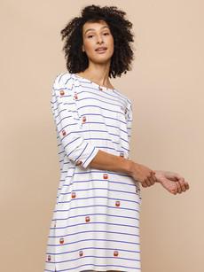 Ski Lift Long Sleeve Dress Dames via SNURK