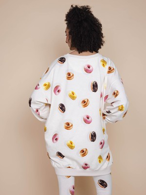 Donuts Sweater Dress en Legging set Dames from SNURK