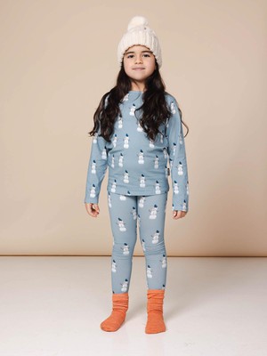 Mr Snowman Long Sleeve T-shirt Kids from SNURK