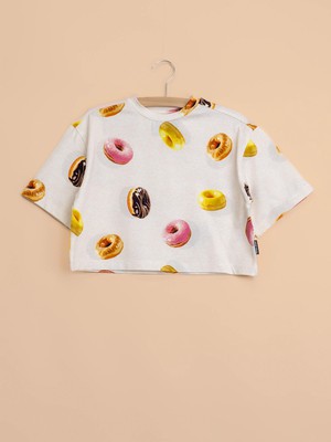Donuts Cropped T-Shirt Kids from SNURK