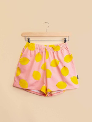 Lemon V-neck T-shirt en Shorts set Dames from SNURK
