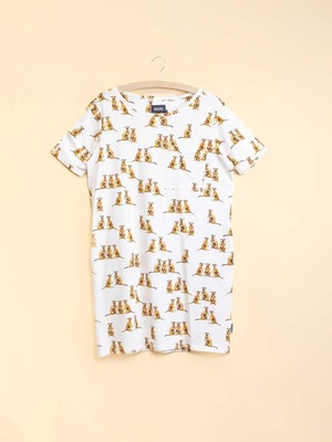 Meerkats T-shirt Dress Dames from SNURK