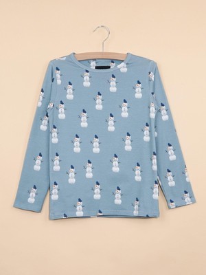 Mr Snowman Long Sleeve T-shirt Kids from SNURK