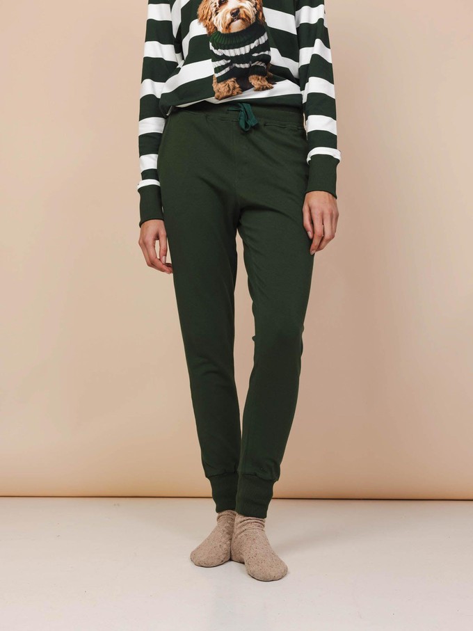 Dark Green Broek Regular from SNURK
