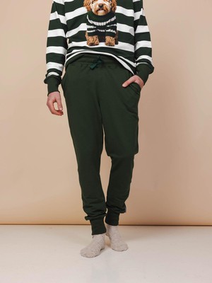 Dark Green Broek Regular from SNURK
