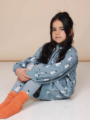 Mr. Snowman Sweater Dress en Legging set Kinderen from SNURK