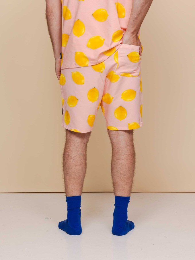 Lemon T-shirt en Shorts set Heren from SNURK