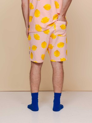 Lemon T-shirt en Shorts set Heren from SNURK
