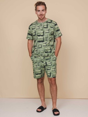 In The Pocket T-shirt en Shorts set Heren from SNURK