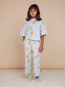 Chips Cropped T-shirt en Wijde broek set Kids via SNURK