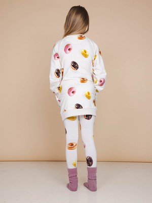 Donuts Sweater Dress en Legging set Kids from SNURK