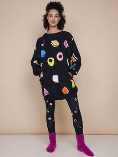 Drop It Sweater Dress en Legging set Dames via SNURK