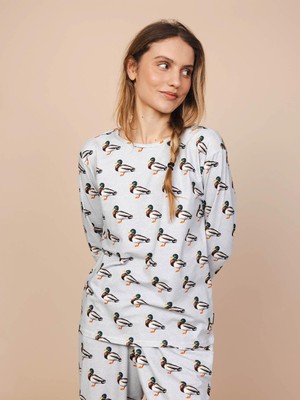 Quack! Long Sleeve T-shirt Dames from SNURK