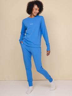 Blue Sweater en Broek set Dames via SNURK