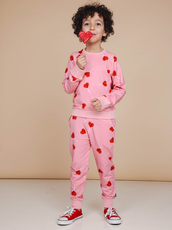 Lollipop Love Love Sweater en Broek set Kids from SNURK