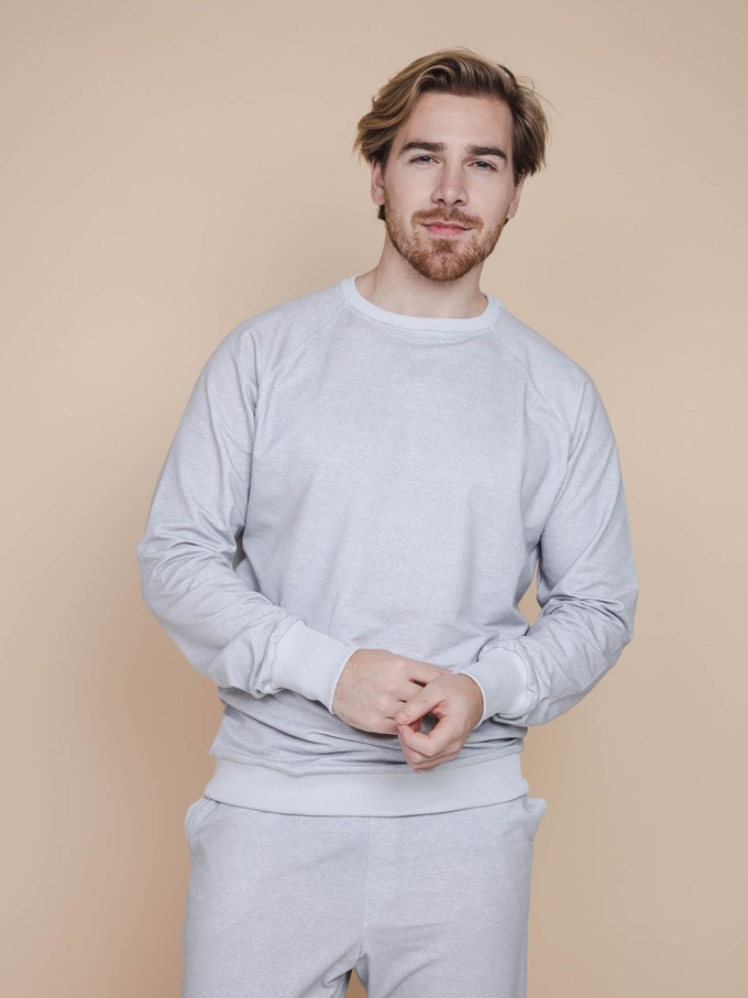 Slow Grey Sweater Heren from SNURK