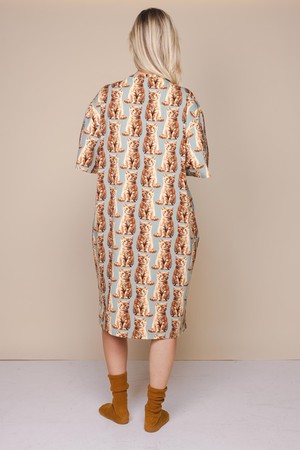 Bowie Relaxed Tee Dress Dames from SNURK