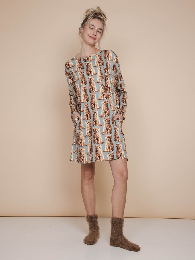 Bowie Long Sleeve Dress Dames from SNURK