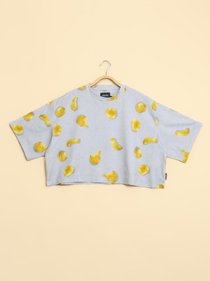 Chips Cropped T-shirt Dames from SNURK