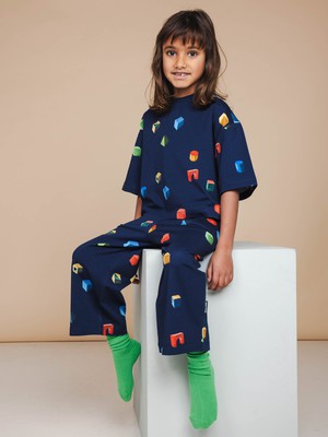Building Blocks Wijde broek Kids from SNURK