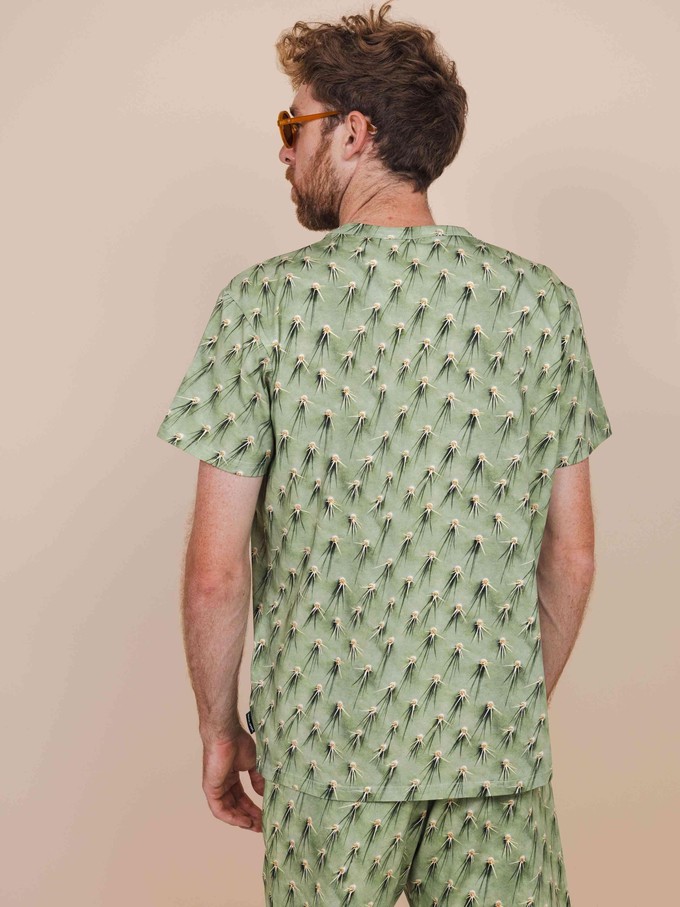 Cozy Cactus T-shirt en Korte Broek set Heren from SNURK
