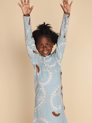 Python Long Sleeve Dress Kids from SNURK