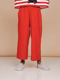 Coral Red Wijde broek Kids via SNURK